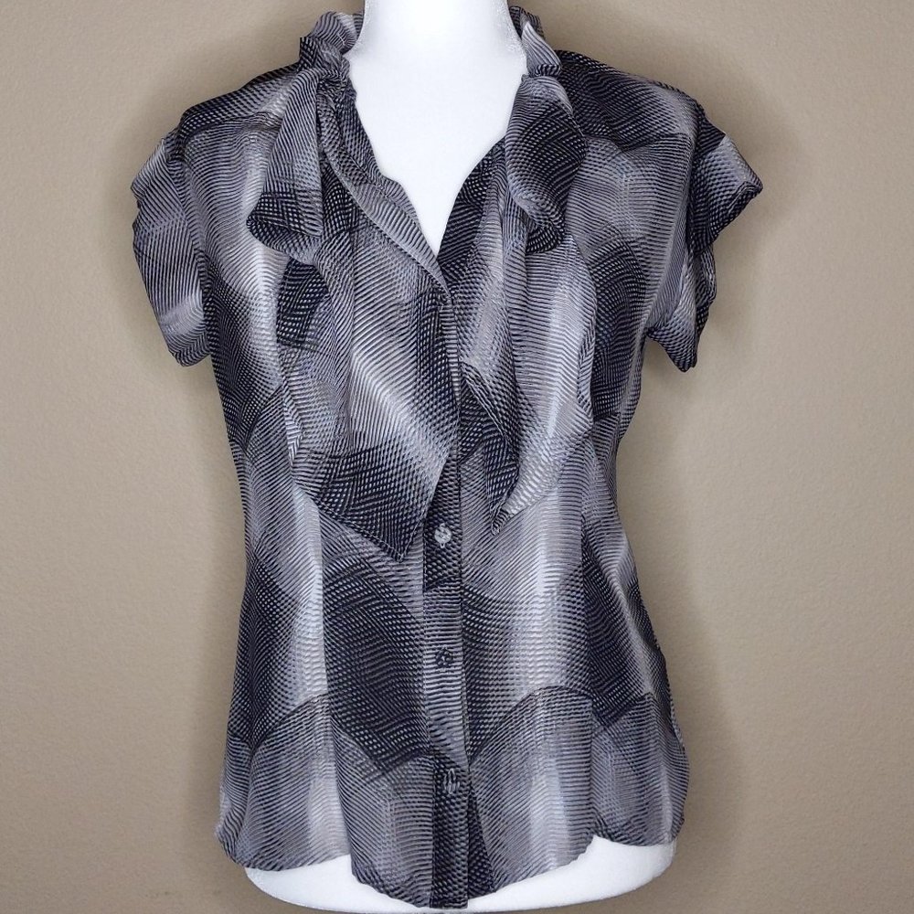 Worthington Ruffle-detail Blouse